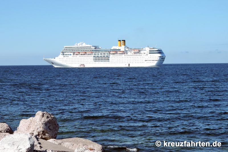 An Bord der Costa neoRomantica können Sie das Slow-Cruising-Konzept von Costa Kreuzfahrten erfahren.