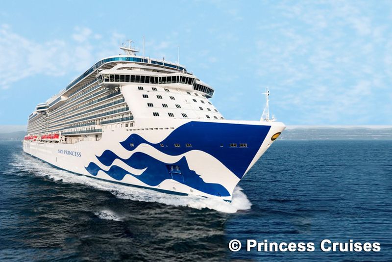 Neu 2019: Sky Princess von Princess Cruises