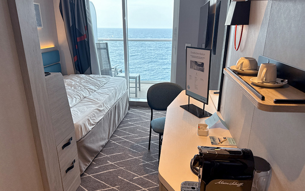 Mein Schiff Flow - Einzelkabine Balkon