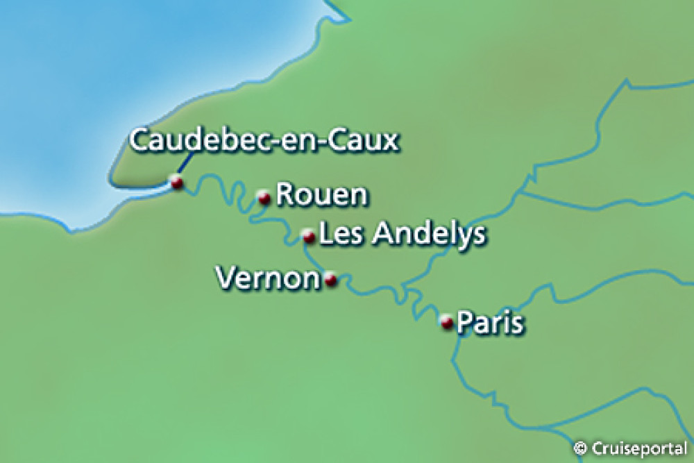Rouen Caudebec en Caux Vernon