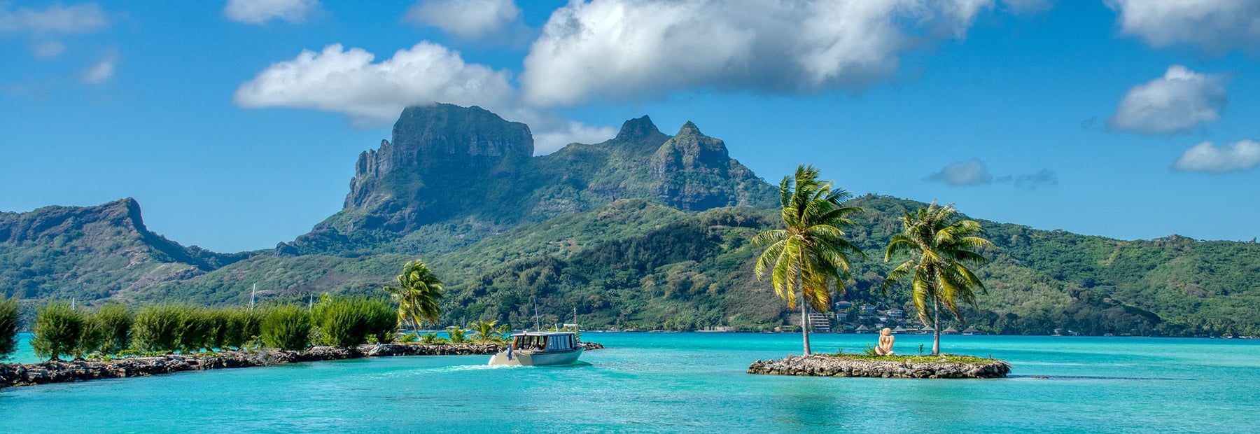 Inselaufnahme Bora Bora 