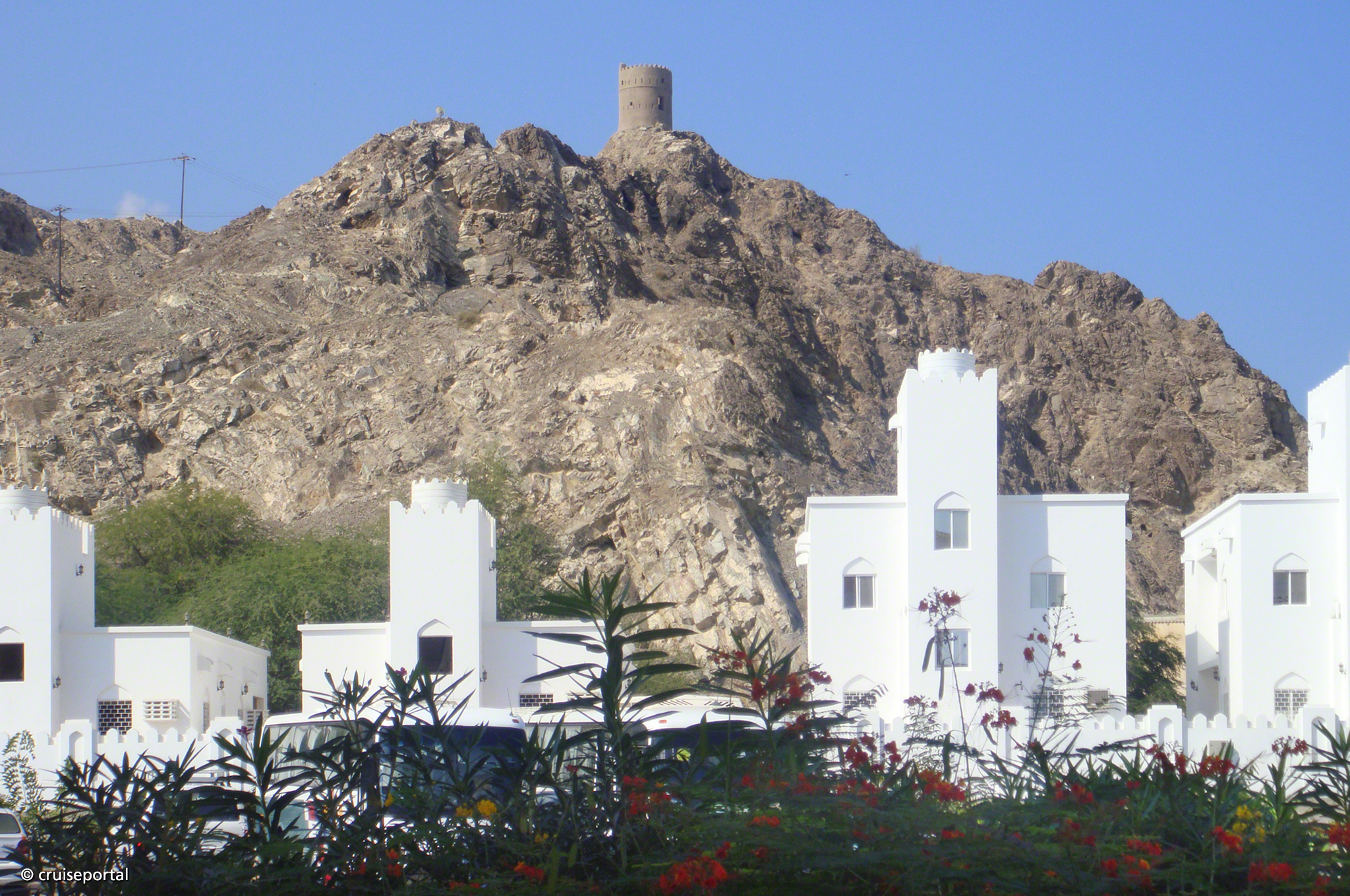 Blick auf das Al Jalali Fort