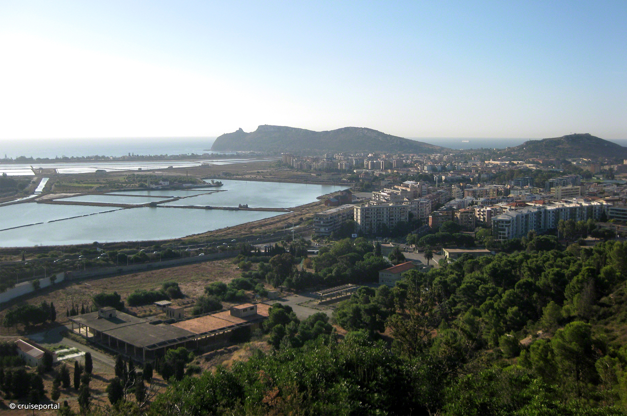 Blick über Cagliari