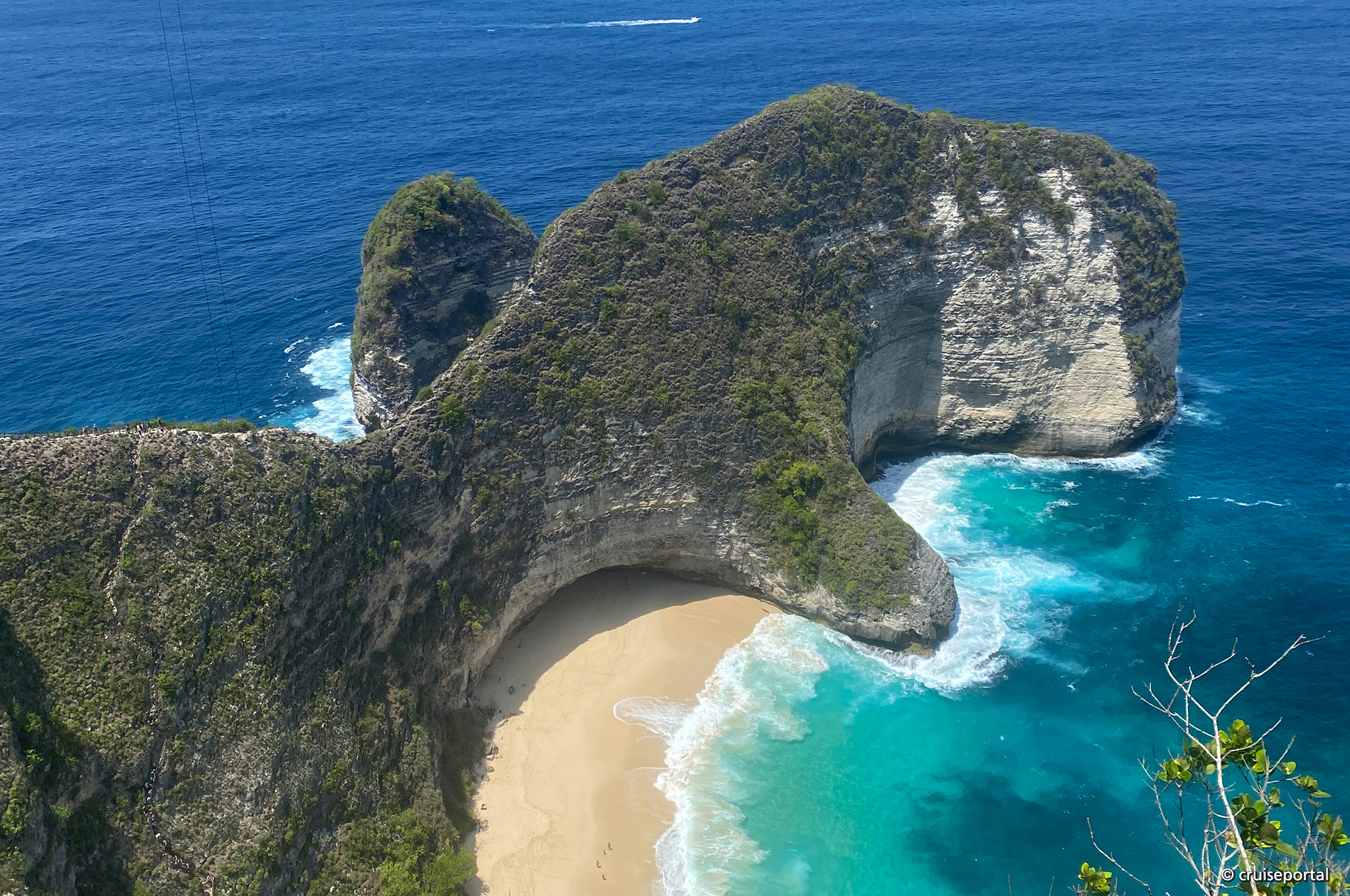 Blick auf Bali Nusa Penida