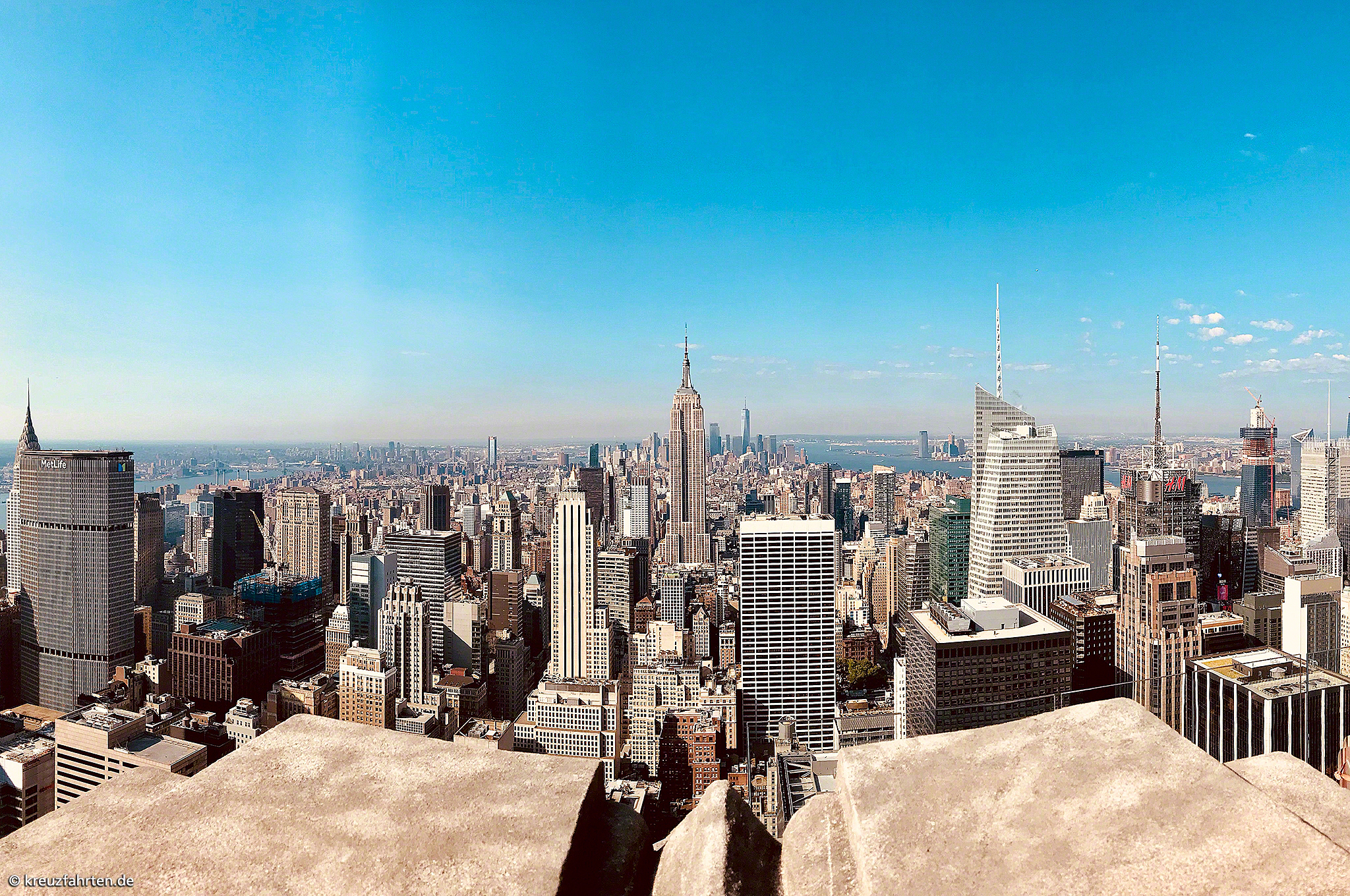 Ausblick vom Rockefeller Center (New York)