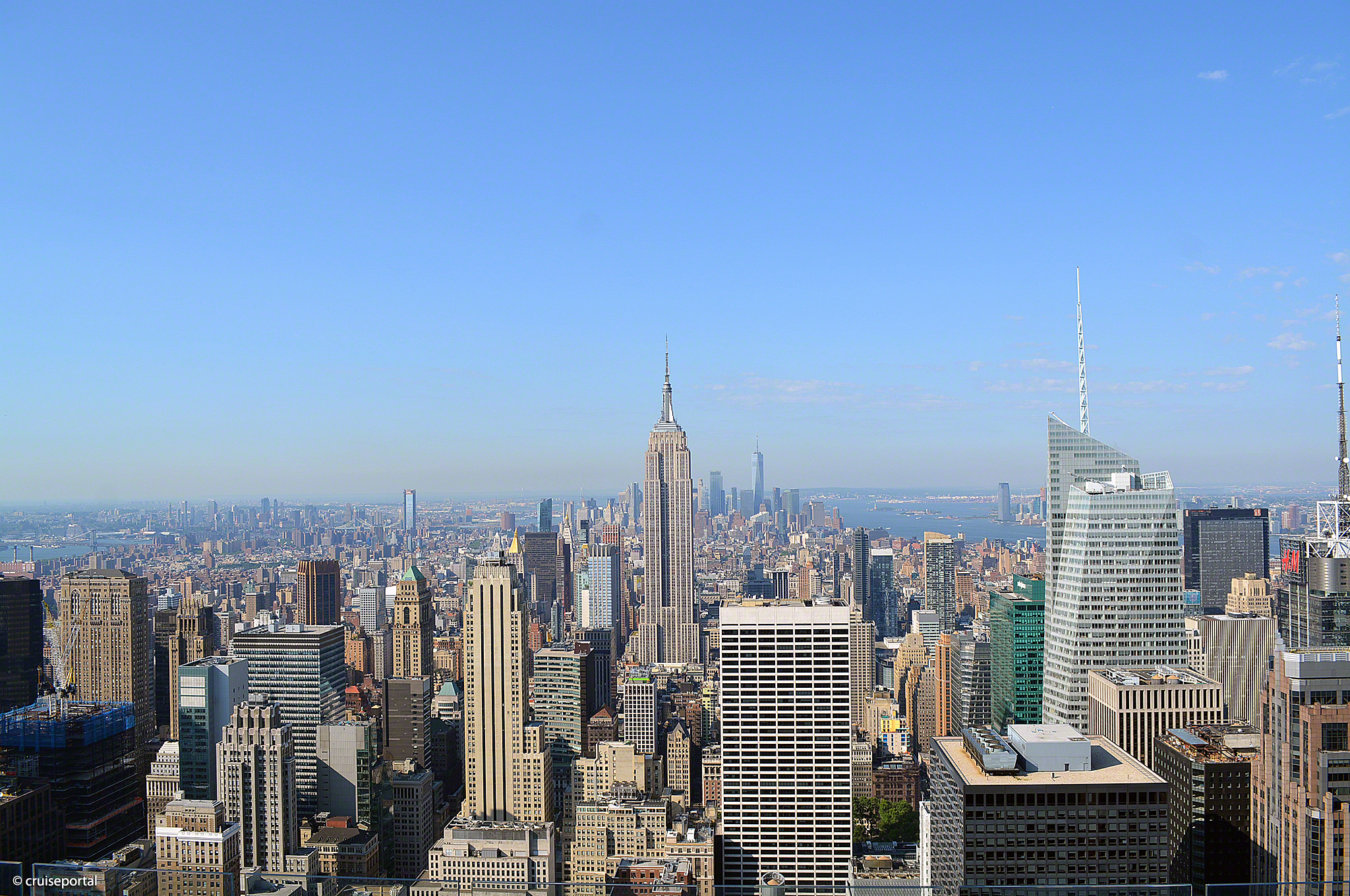 Ausblick vom Rockefeller Center (New York)