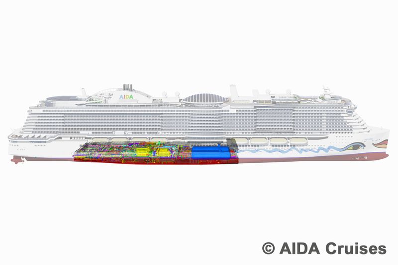 Der Neubau AIDAnova von AIDA Cruises