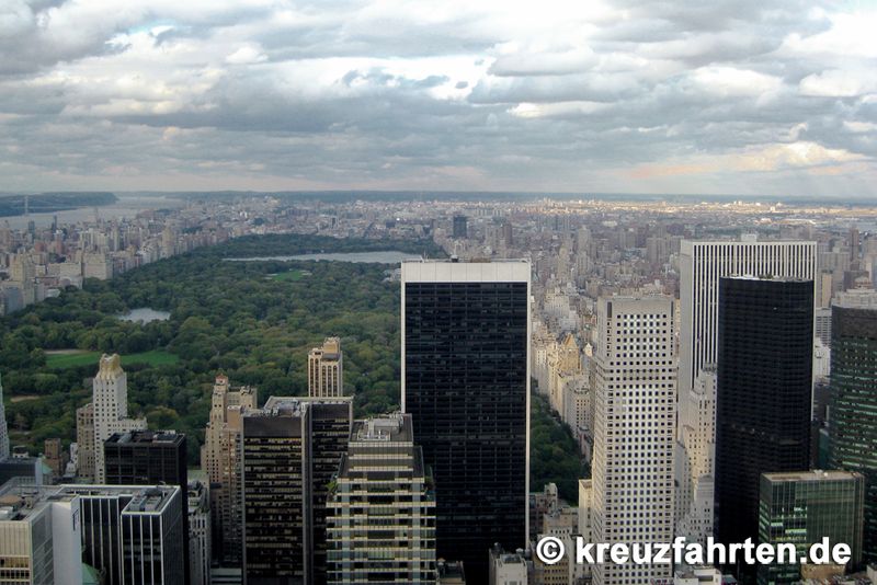 Die Aussicht über die Skyline und den Central Park ist unvergesslich.