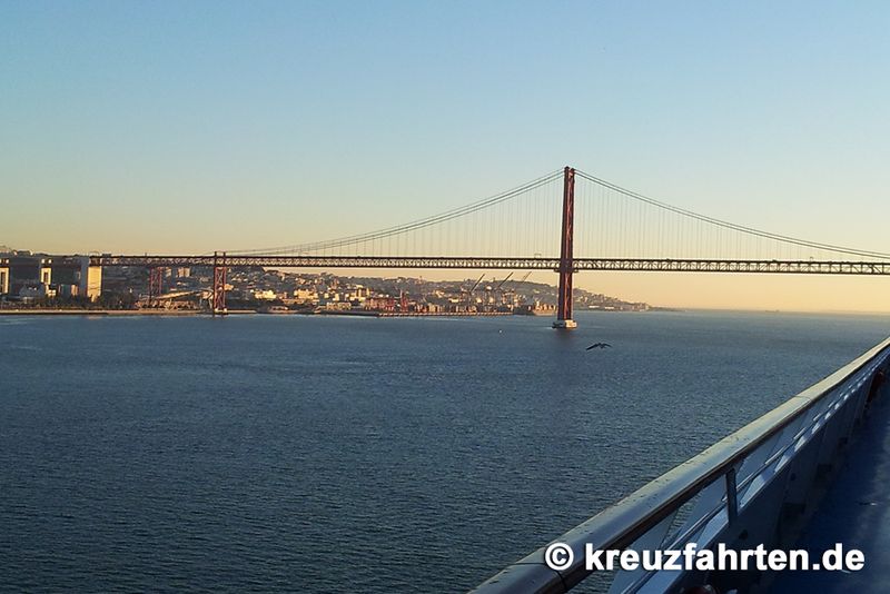 Ponte - Hängebrücke in Lissabon