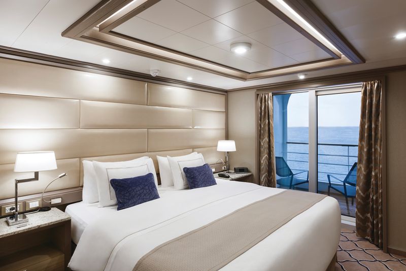 Auf Wunsch lässt sich an Bord der Silver Spirit die Owner's Suite mit einer Panorama-Suite verbinden und somit um ein Schlafzimmer erweitern.