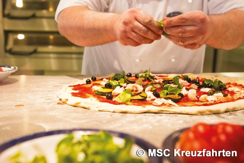 Genießen Sie die kulinarische Vielfalt in den zehn Restaurants an Bord der MSC Grandiosa.