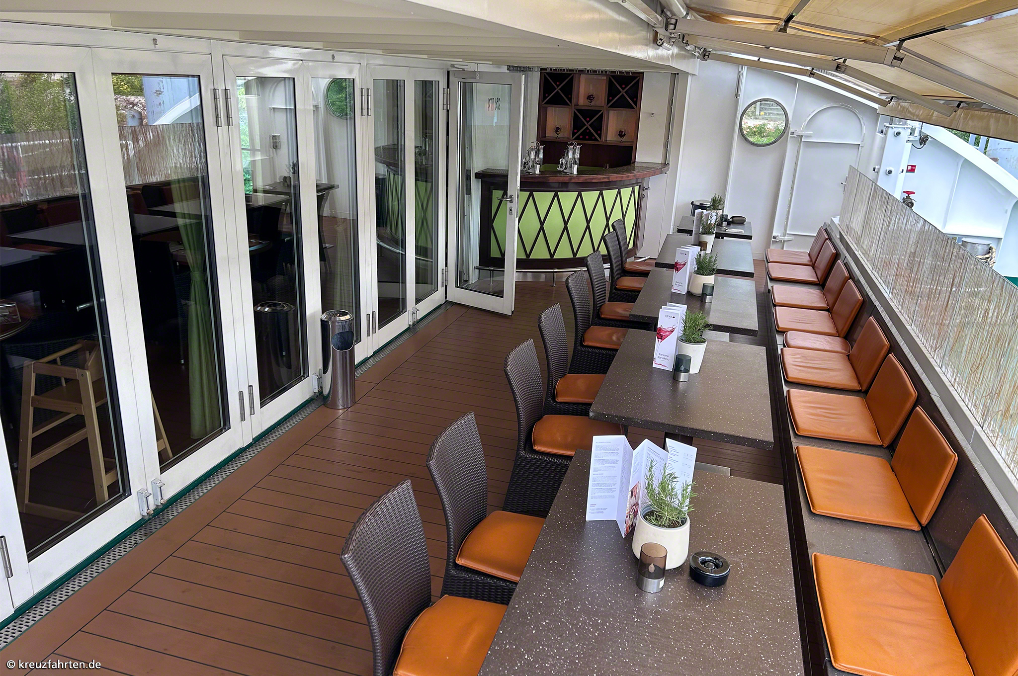 Marktrestaurant Außenbereich