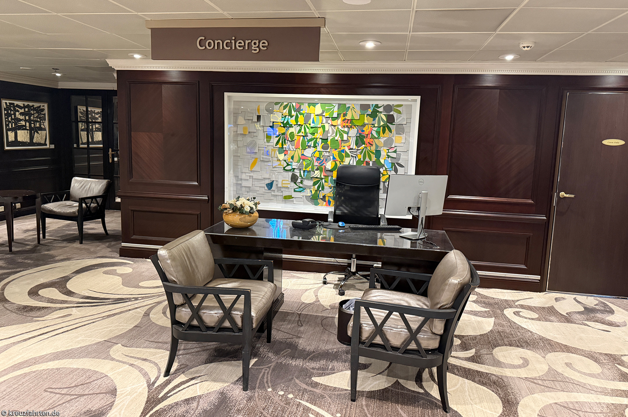 Lobbybereich der Azamara Journey