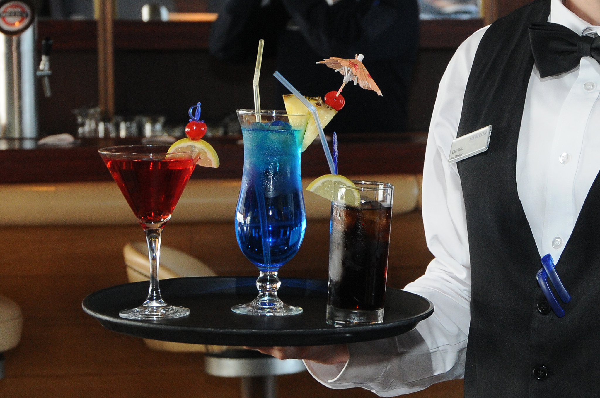 Cocktails im Yacht Club