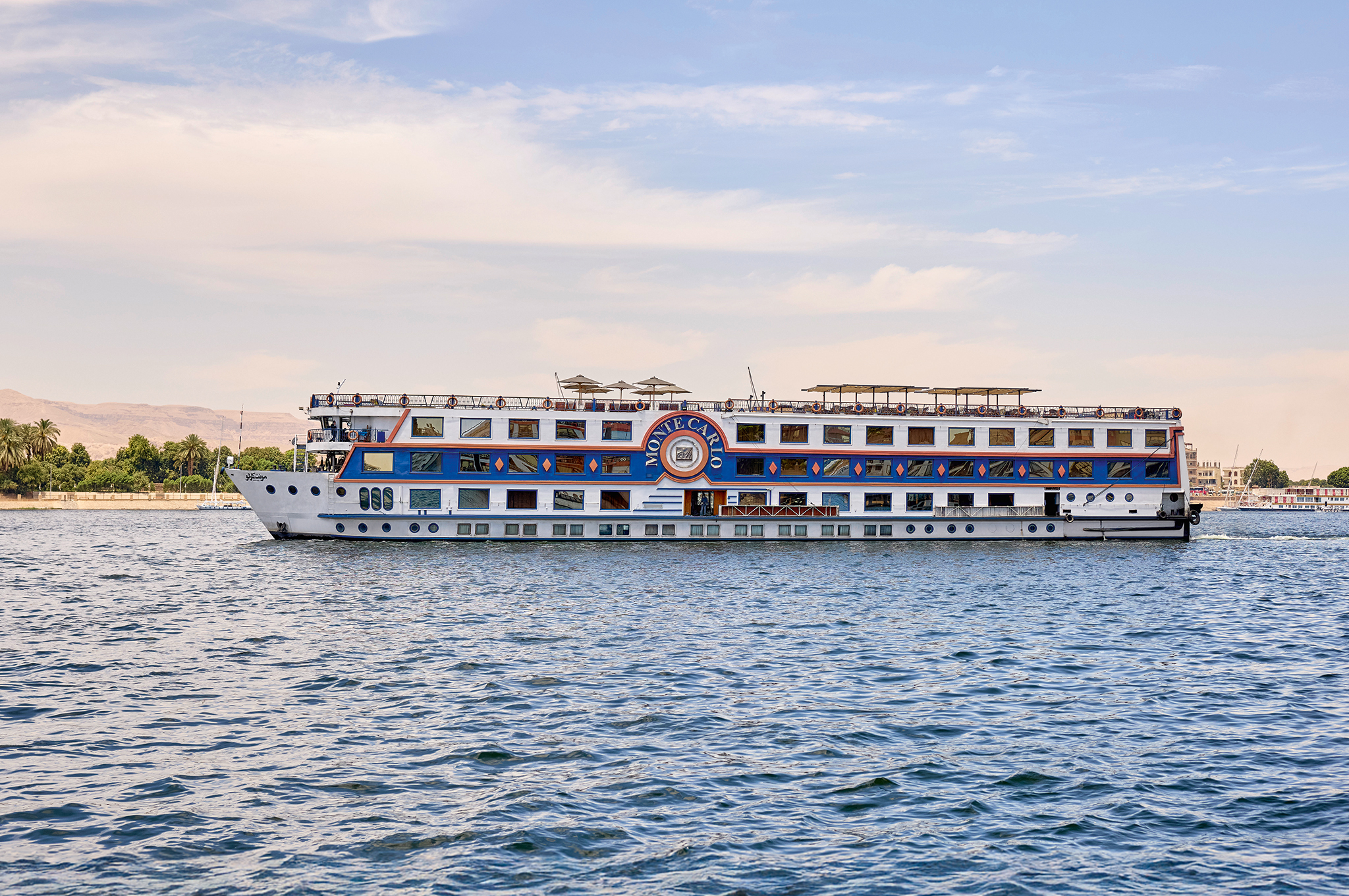 MS Monte Carlo auf einer Nilkreuzfahrt