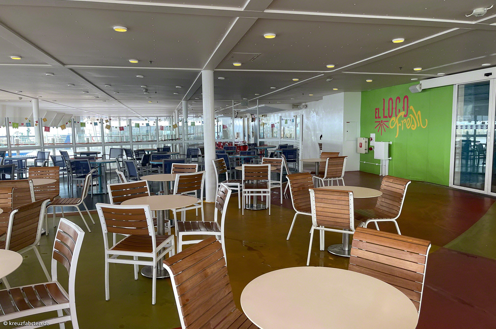 El Loco Fresh Außenbereich