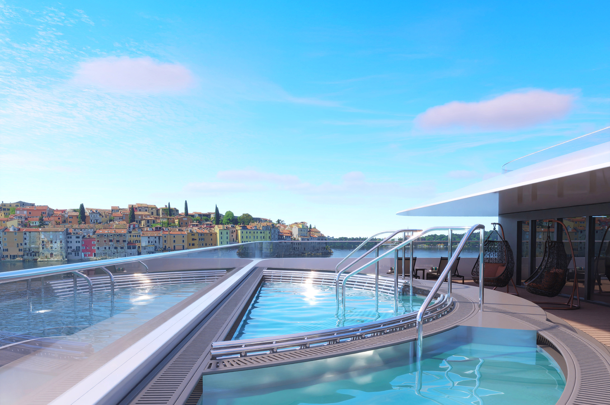 Yacht Club Pool & Terrace