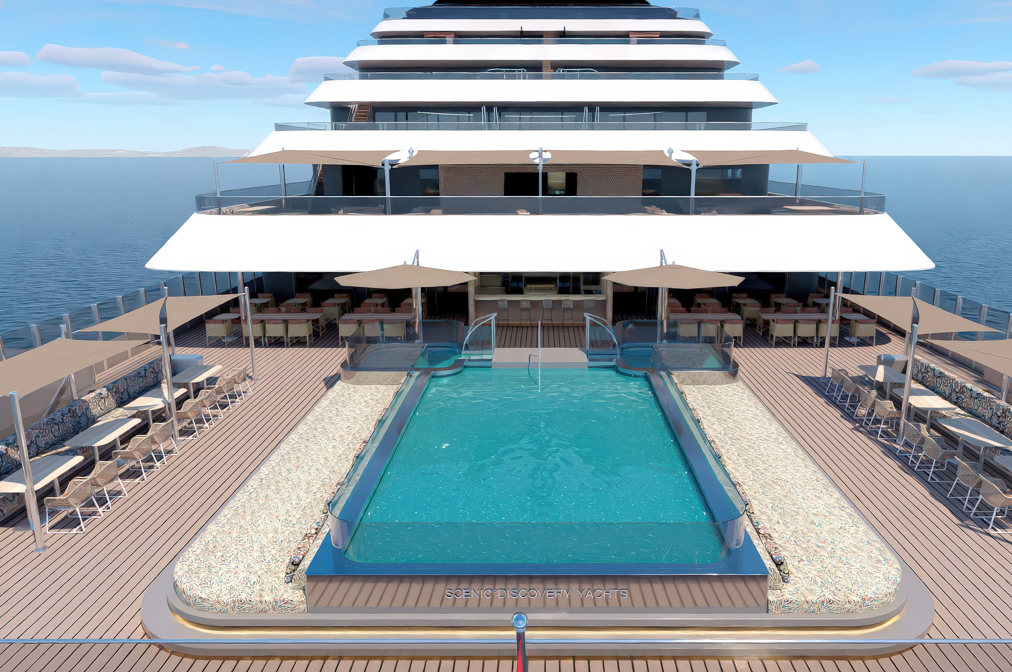 Yacht Club Pool & Terrace